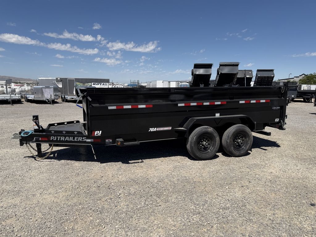 2027 PJ Trailers 7x16 15.4k 83 Low-Pro High Side "