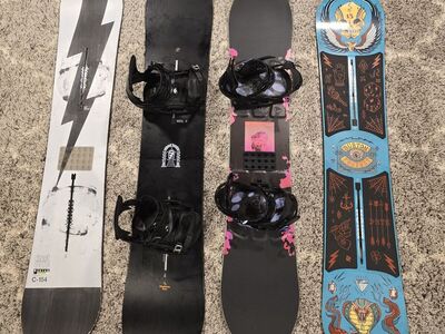 Burton Snowboard + Bindings Boots Mens Boys Girls