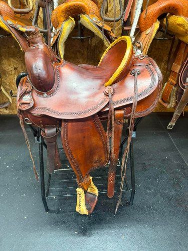 Saddles for Sale: 15" Circle Y - Rancher, TEXT:435-222-8276
