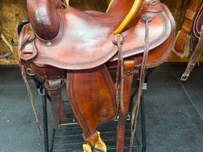 Saddles for Sale: 15" Circle Y - Rancher, TEXT:435-222-8276