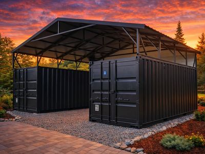 Shipping Container 8x40 One Trip Full Spec