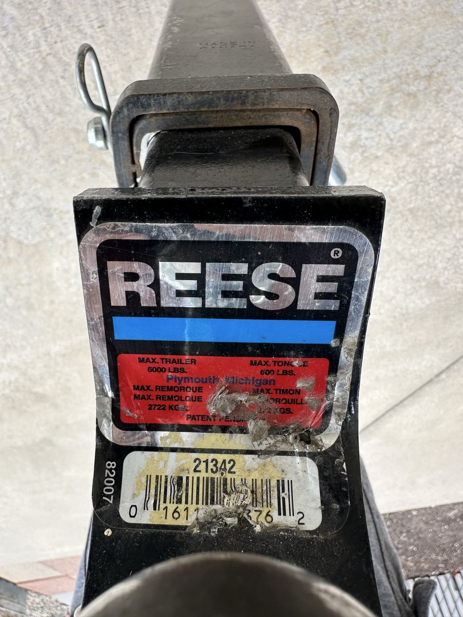 Reese Tow hitch/ball