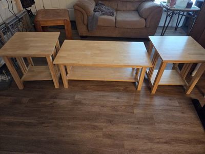 Coffee Table & End Tables