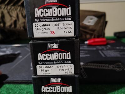 180 grain Nosler Accubonds