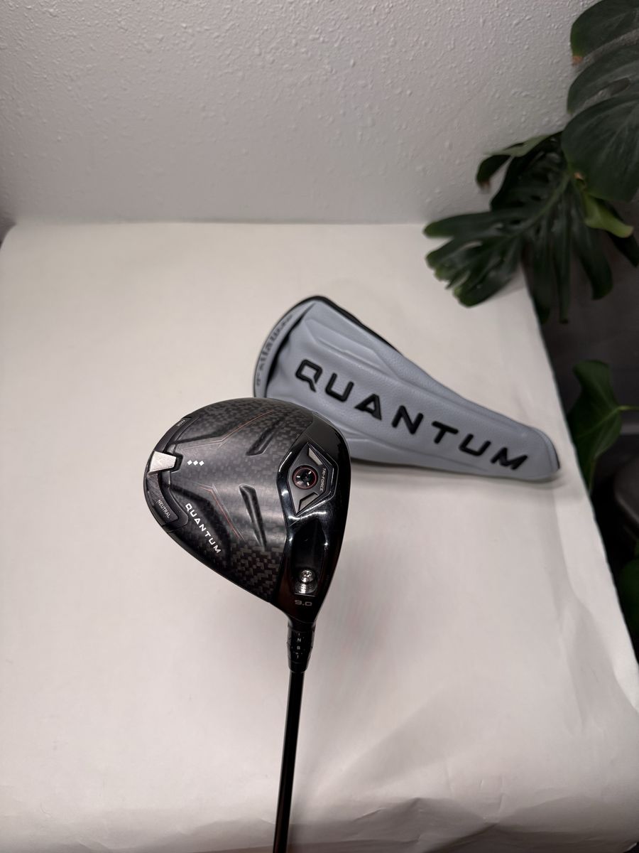 2026 Callaway Quantum Triple Diamond Driver 9° Ventus Black 6-S Stiff RH Headcover