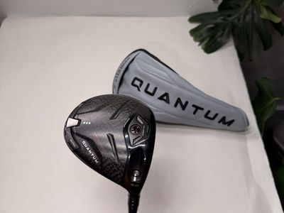 2026 Callaway Quantum Triple Diamond Driver 9° Ventus Black 6-S Stiff RH Headcover
