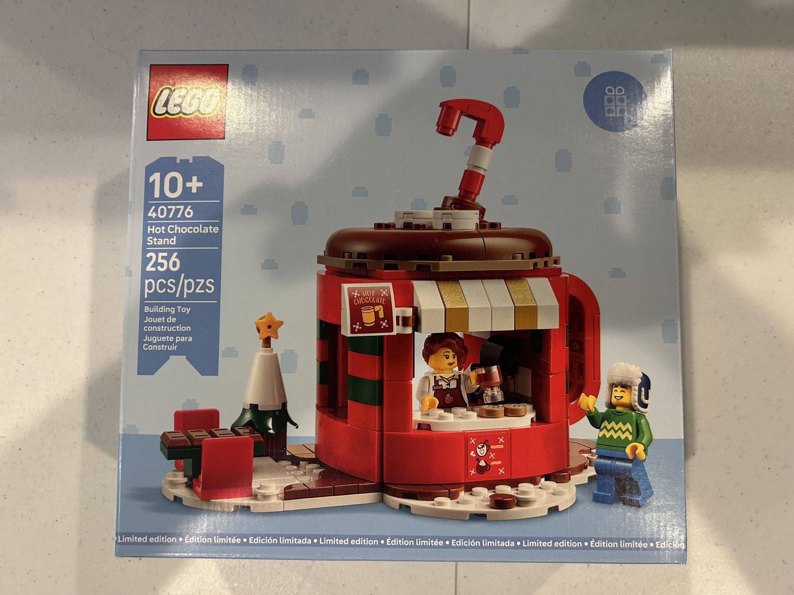 LEGO 40776 Hot Chocolate Stand Limited Edition Building Toy Set 256 Pieces