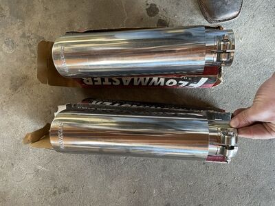 Chrome Flowmaster Dual Exhaust Tips