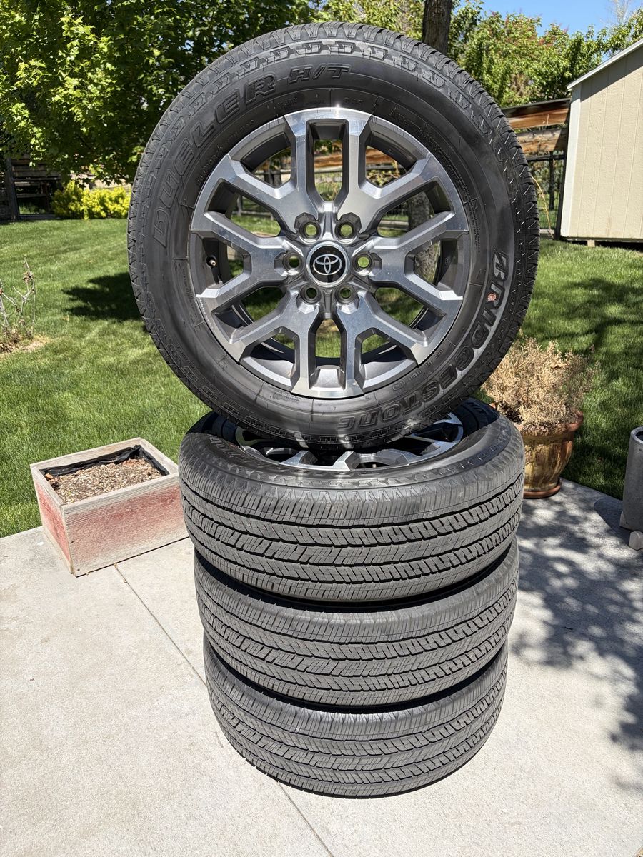20” wheels new tires 265/60R20