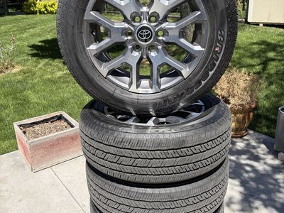 20” wheels new tires 265/60R20