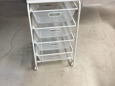 Wire Tray Cart