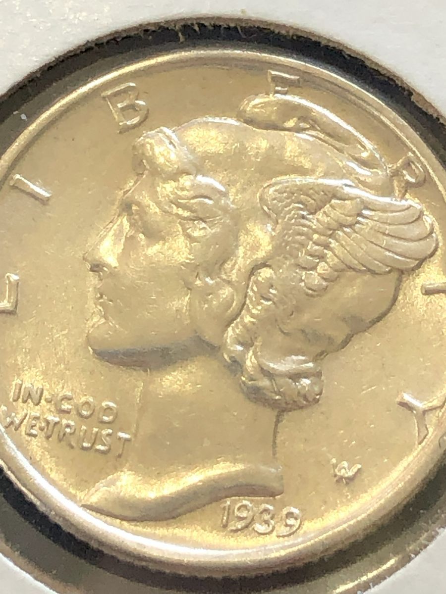 1939 Dime Unc