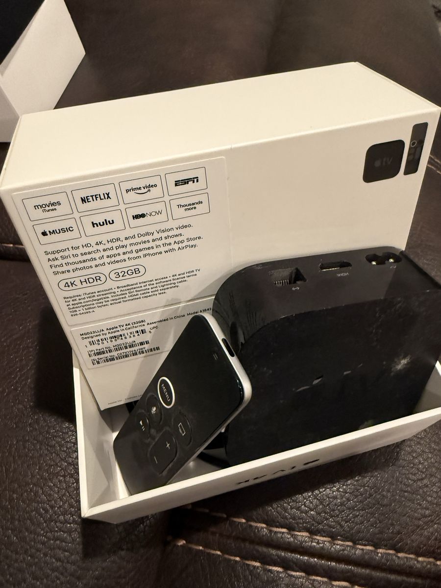 Apple Tv 4K Hdr 32Gb Model A1842