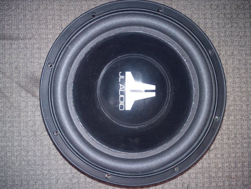 JL Audio 10W0-8 10" Car Subwoofer - Made in USA, 10W0-8 Model, 8-ohm, Single Voice Coil