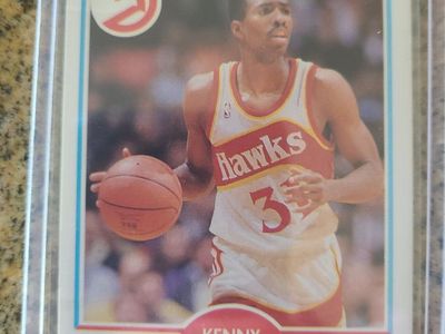1990 Fleer Kenny Smith Basketball Card #4 - Atlanta Hawks Guard