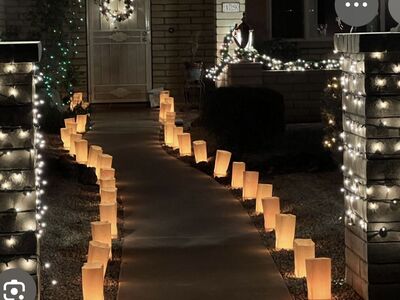 Holiday Luminaries (Halloween, Christmas, and more)