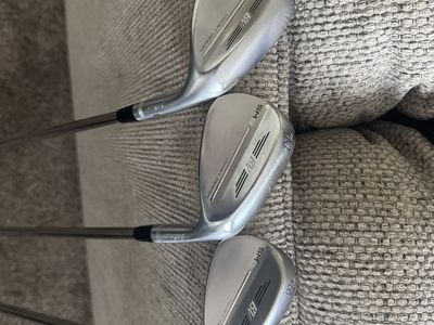Titleist Vokey Design SM9 Wedge Set - 48, 52, 60 Degree, Tour Chrome, Used