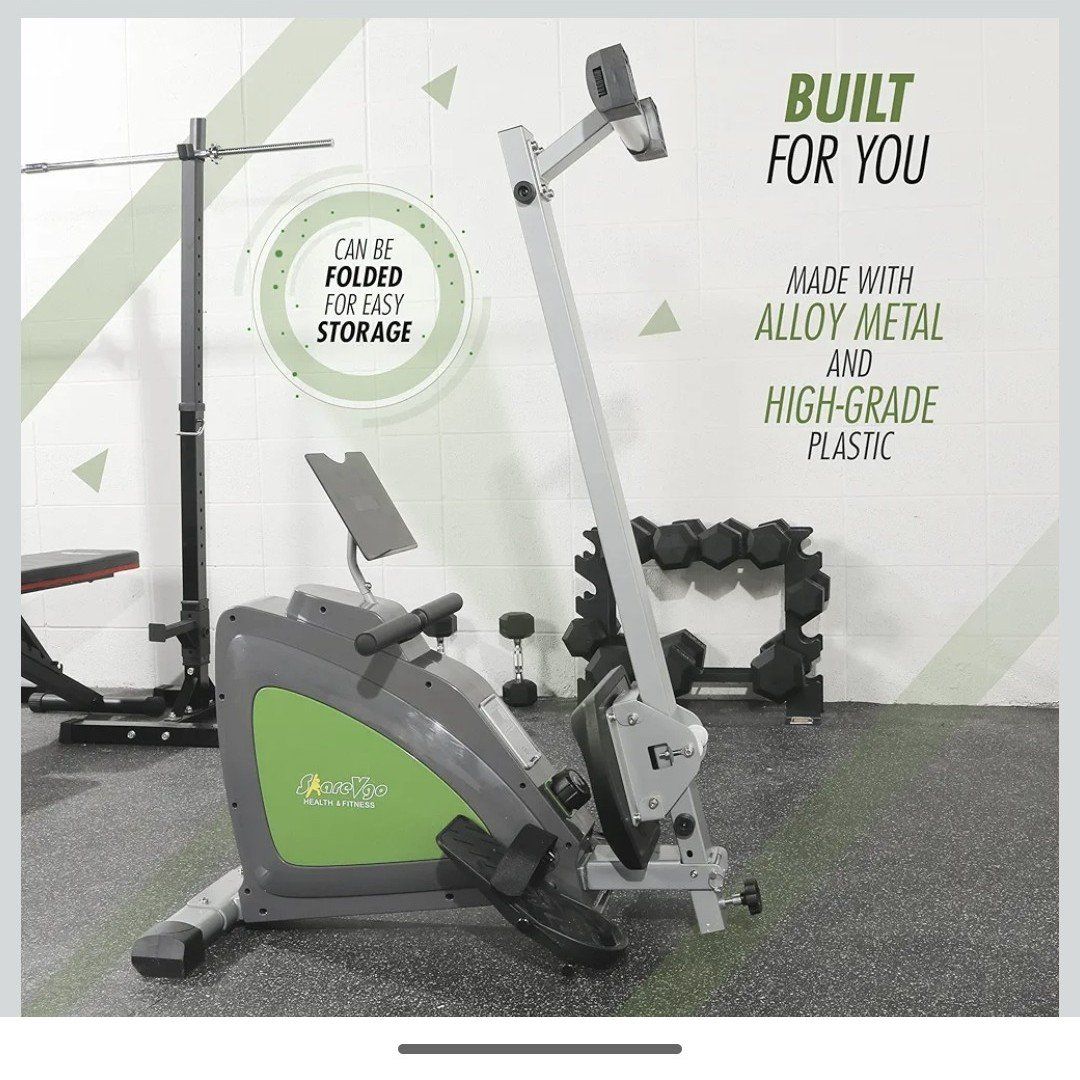 magnetic rowing machine