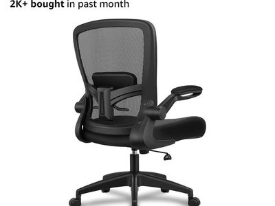 Adjustable Mesh Office Chair Executive Swivel Computer Desk Chair Black