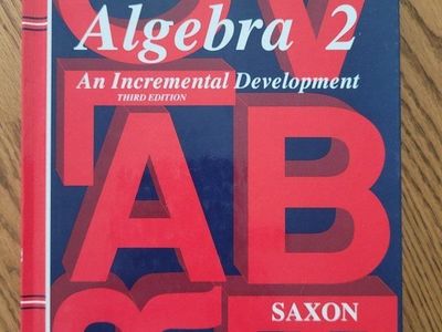 Saxon Algebra 2: An Incremental Development 3rd Edition Textbook - Used