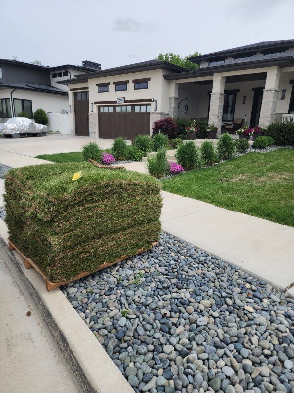 Sod delivery and Installation