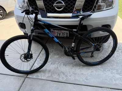 GT Aggressor Mountain Bike - Black/Blue, Excellent Condition