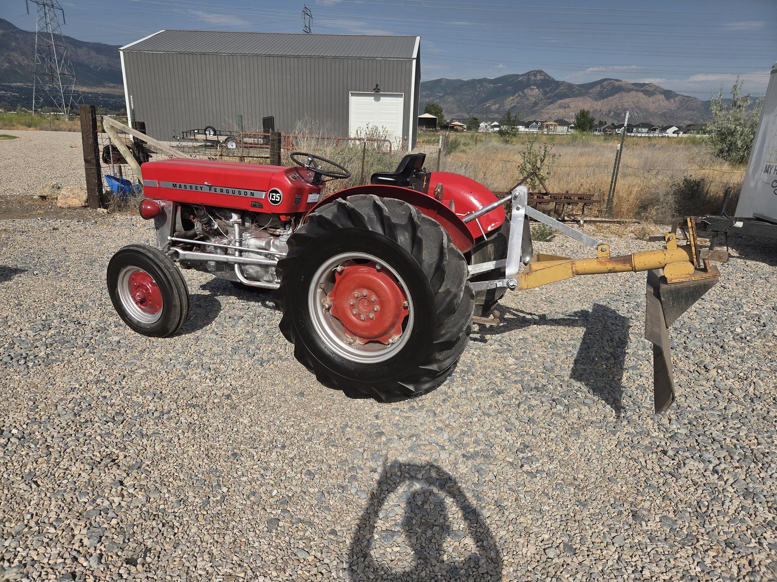 Massey Ferguson 135 gas powered tractor