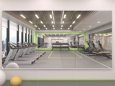LOAAO Gym Mirror, 47.24"x29.53"-3 PCS Mirror for Gym, Flexible Combination, Tempered Glass, Gym Wall Mirror for Home Gym, Dance