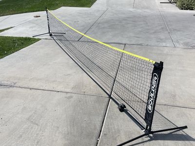 Boulder Portable Badminton Net System - Tennis, Pickleball, Kids Volleyball