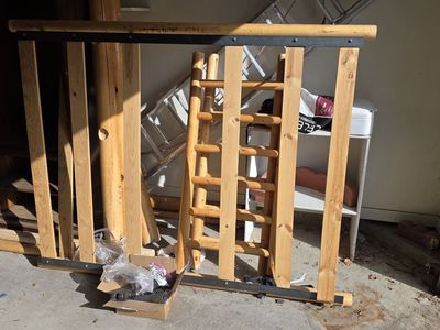 Log Style Full Size bedframe