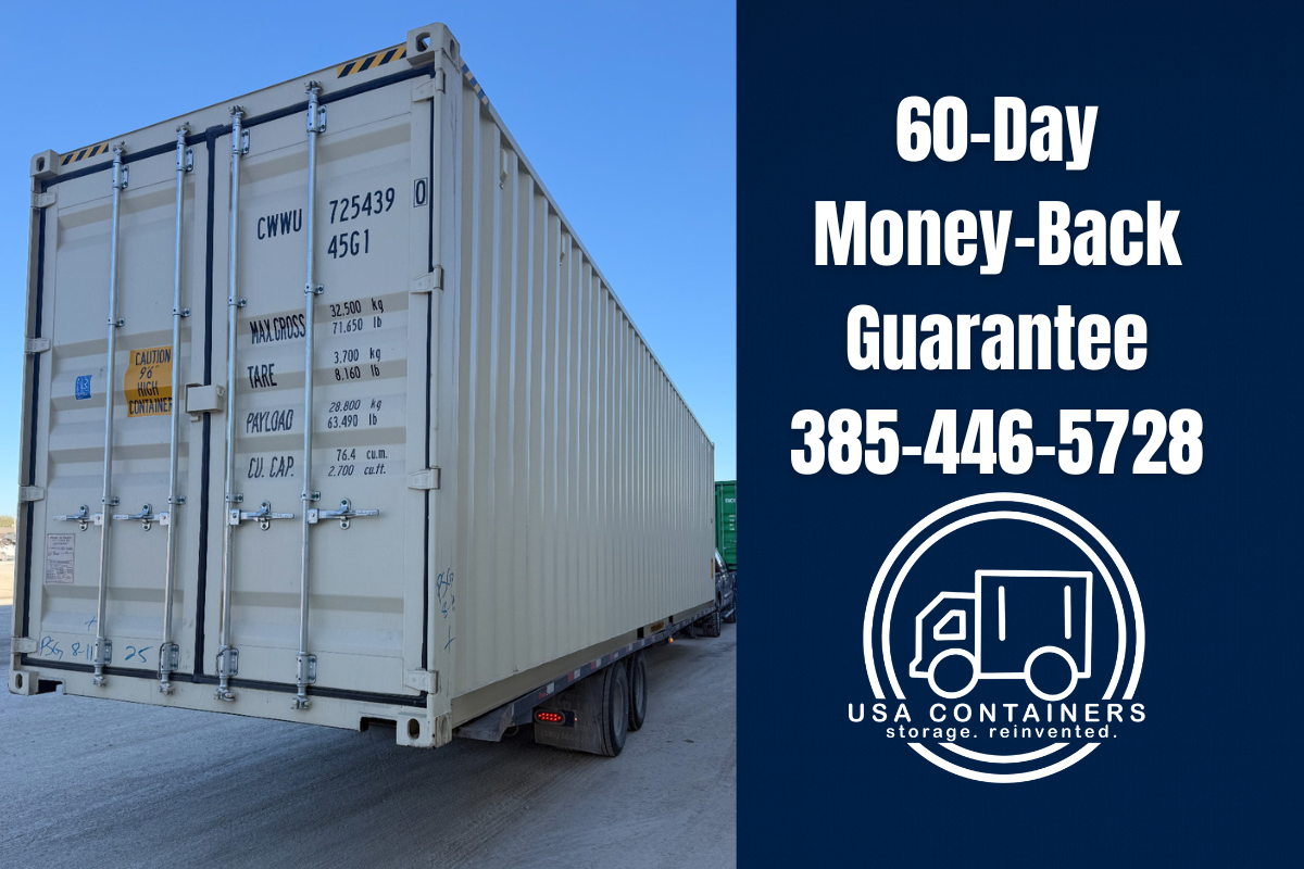 Shipping Containers in Stock 20ft 40ft – Draper – Payment on Delivery