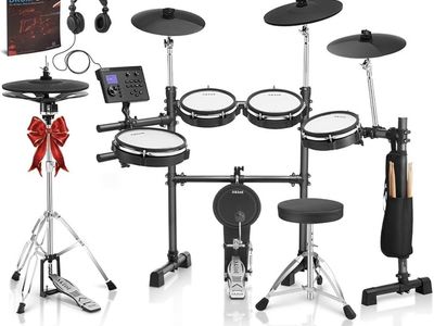 Brand New AKLOT Expanded-Size Electric Drum Set