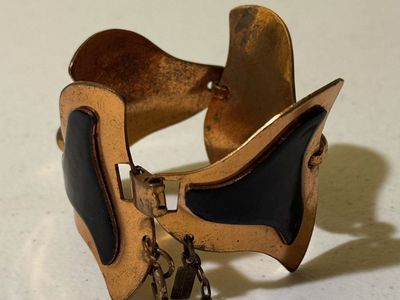 Artisan Copper Modernist Bracelet – Vintage - $10 OBO