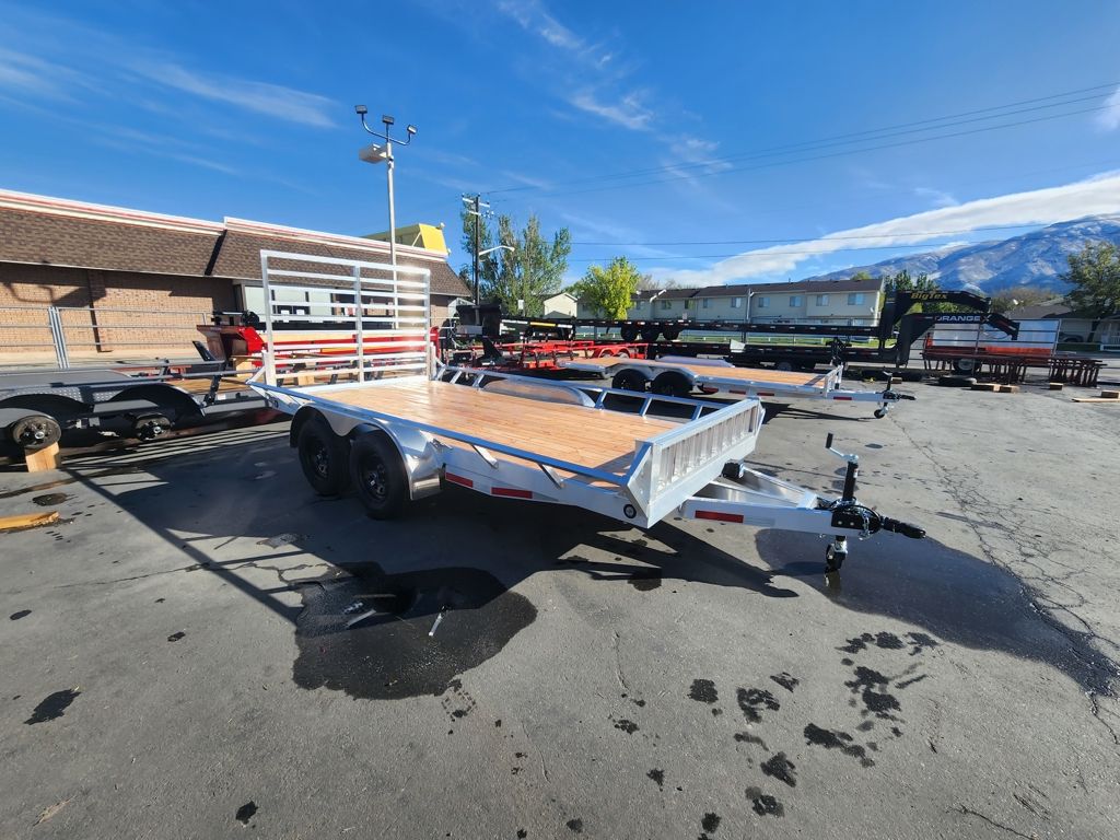 2027 Baughman Products 7X14 ASR with Front Ramps Aluminum ATV Utility Trailer