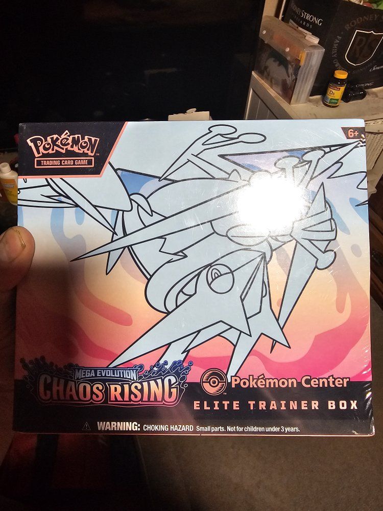 Chaos Rising Pokemon Center Elite Trainer Box Factory-Sealed