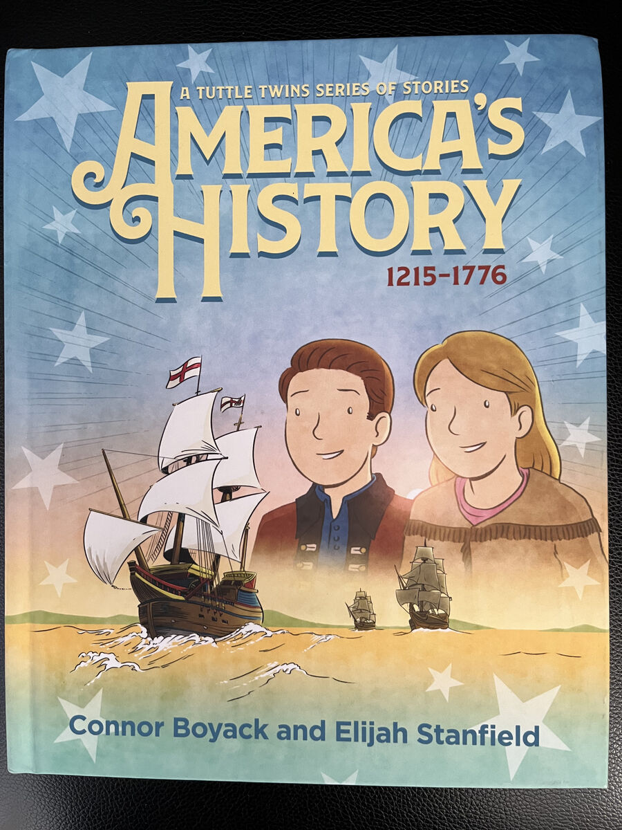 Like New:  Tuttle Twin's America's History 1215-1776