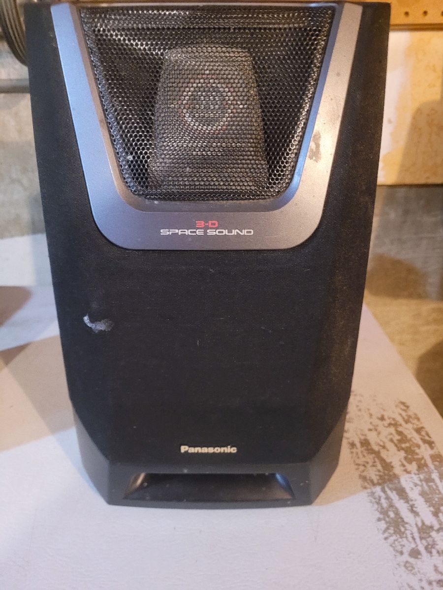Panasonic SB AK20 2way 6ohm 100watt max 50watt DIN $10 for both
