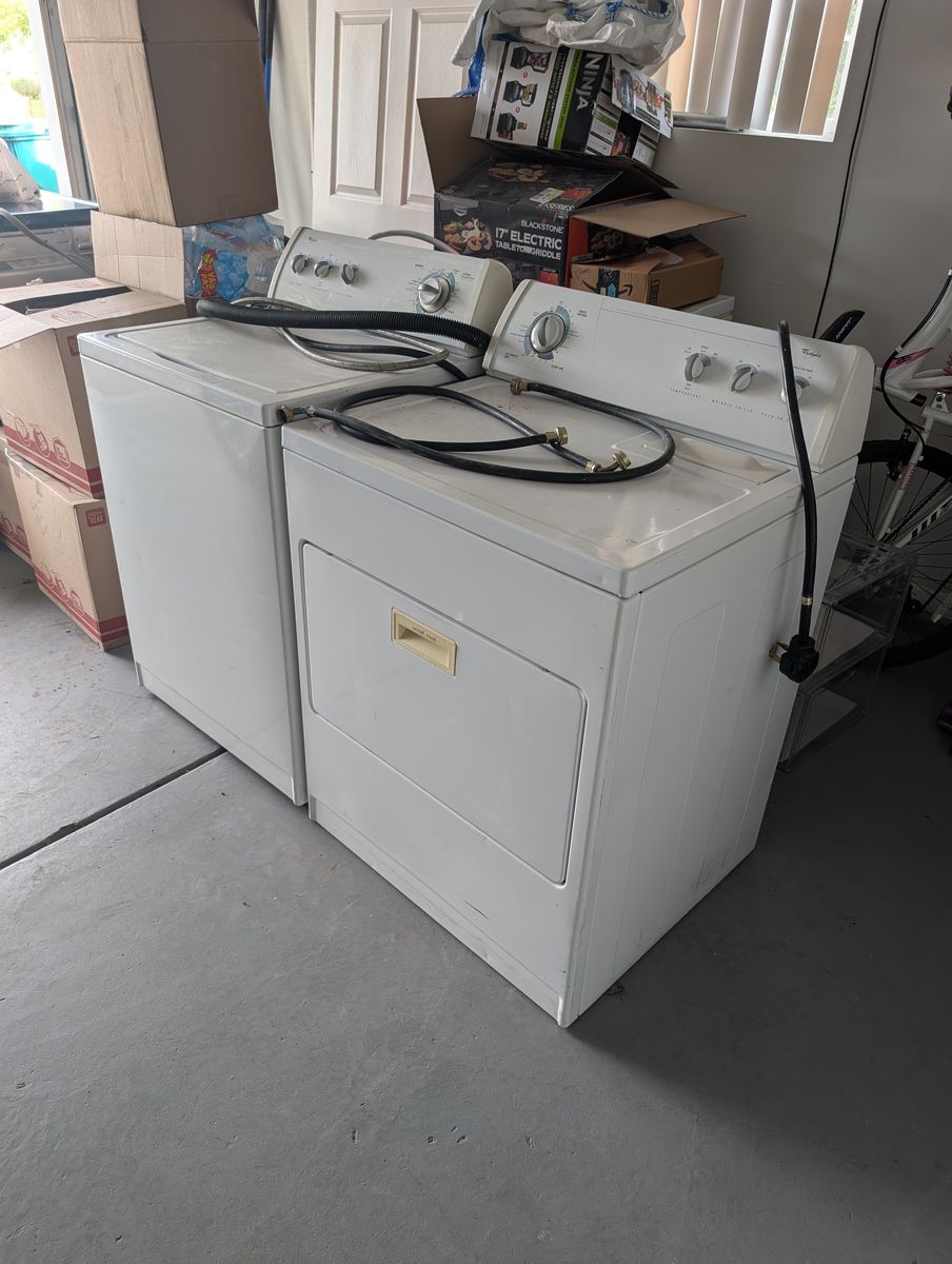 Whirlpool Washer and Dryer
