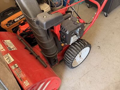 Troy Bilt Storm 2860 snow blower
