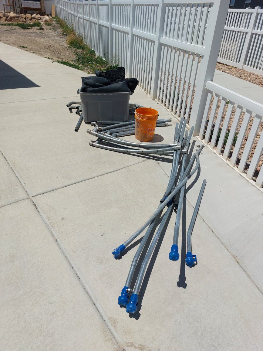 Used trampoline