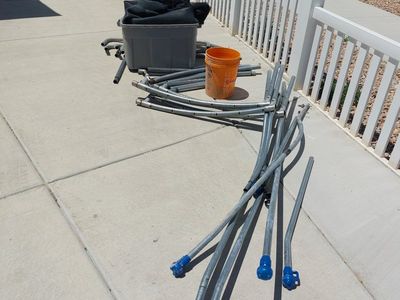 Used trampoline