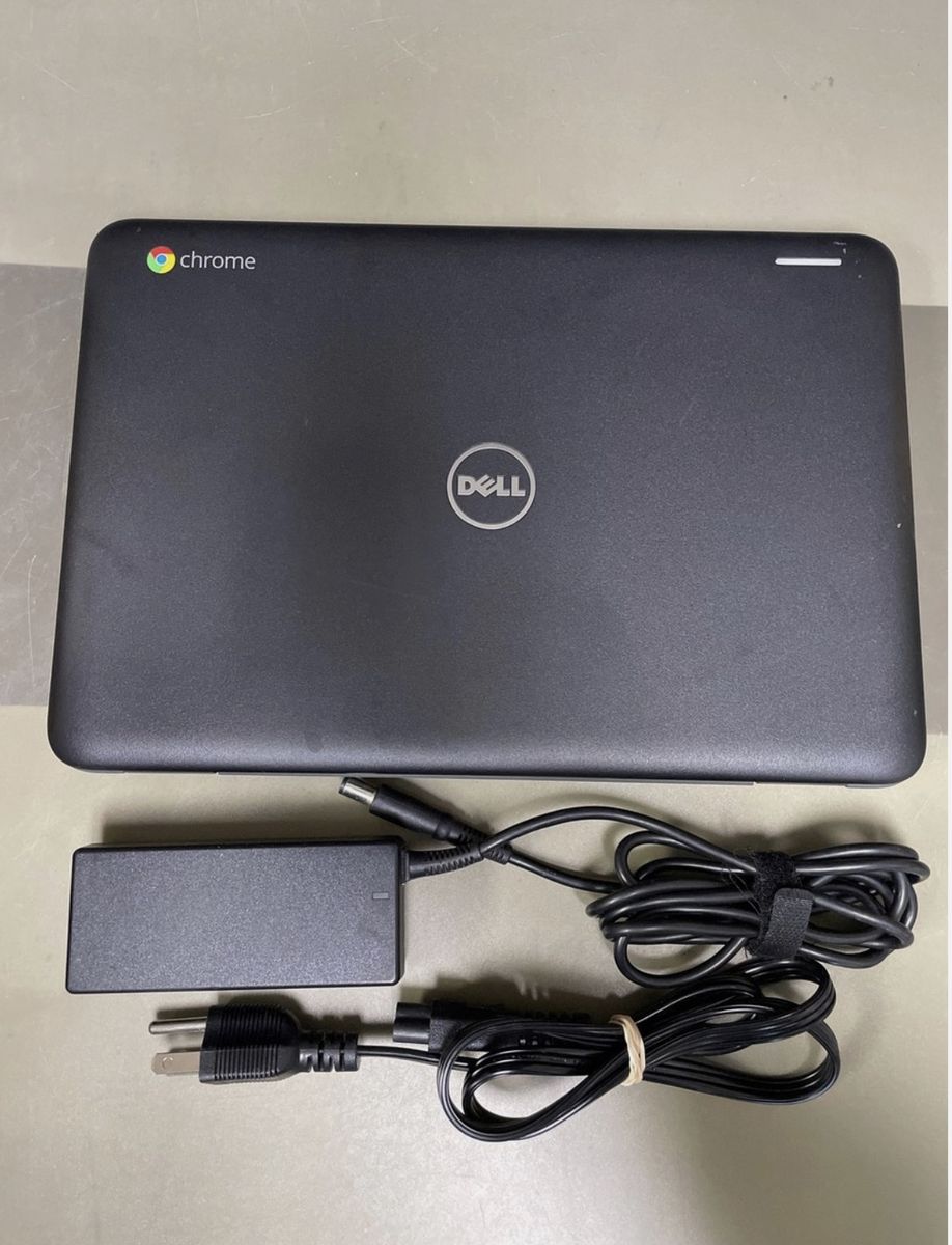Dell Chromebook Black Laptop with Charger