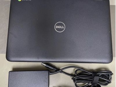 Dell Chromebook Black Laptop with Charger