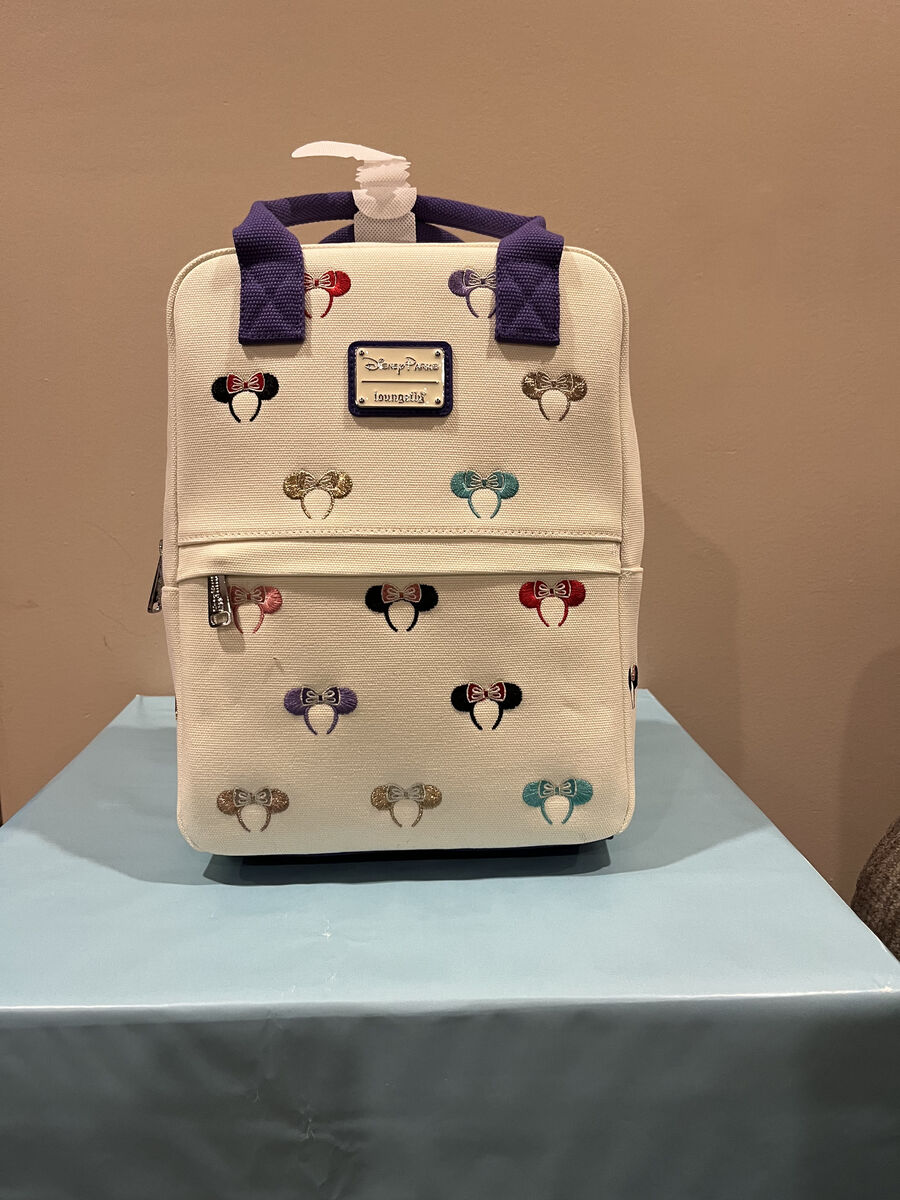 Disney park ear canvas backpack new