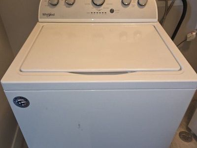 very nice whirlpool washer machine