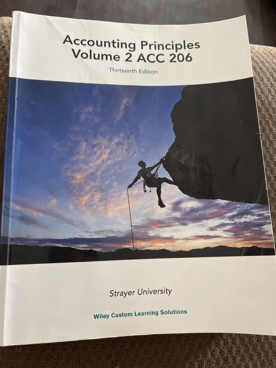 Accounting Principles Vol 2