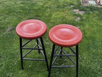 Two Swivel Stools