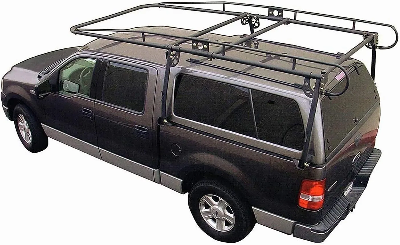 Paramount Automotive Full-Size Camper Shell Contractors Rack Fits Long-Short Bed Ford Dodge GMC Chevy Toyota
