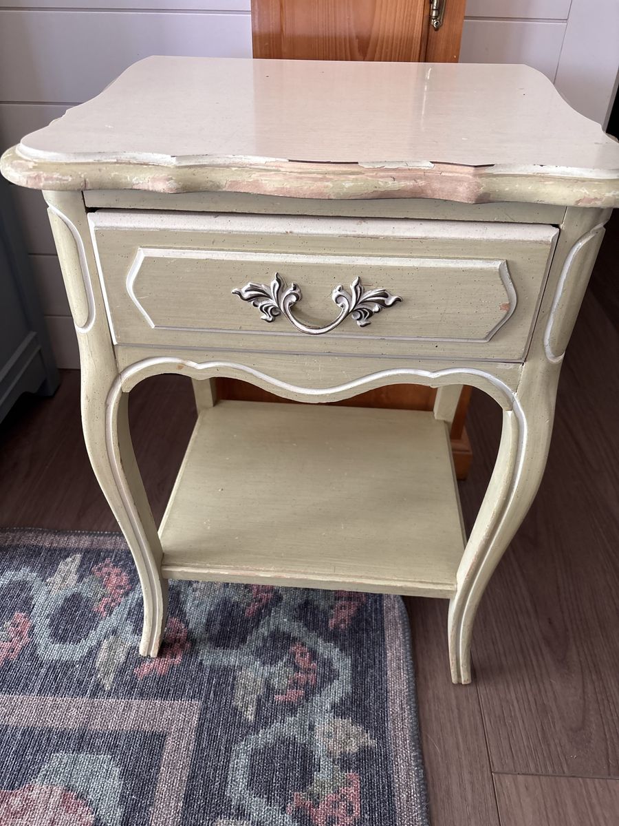 Darling Vintage French Provincial Nightstand