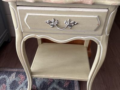 Darling Vintage French Provincial Nightstand
